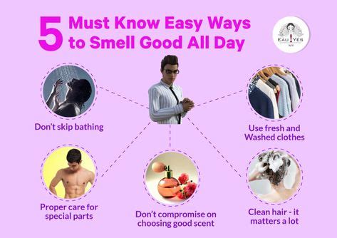 the benefits of smelling good.